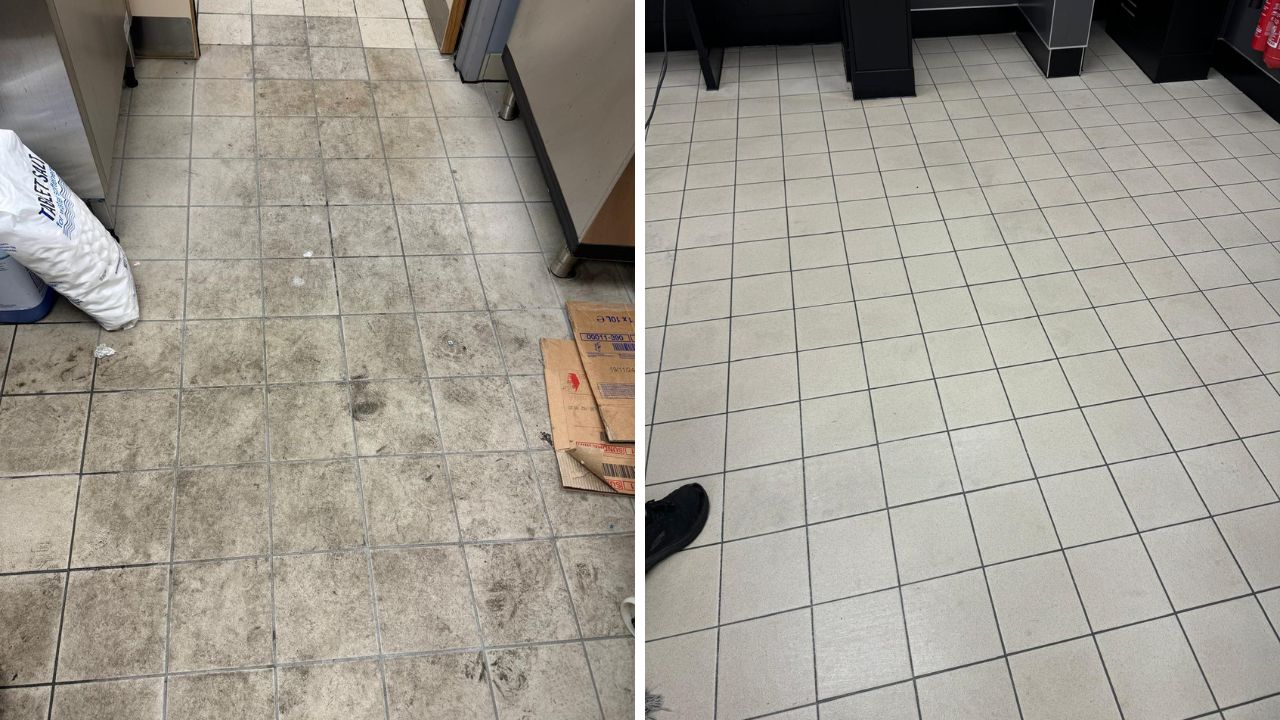 How Do You Deep Clean Greasy Restaurant Floor Tiles?