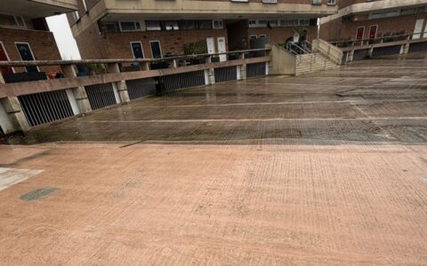 How Do You Clean Slippery Concrete Walkways Safely?