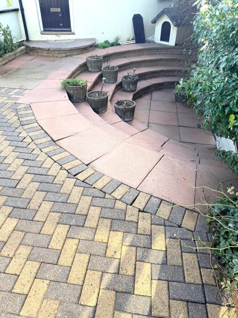 High Pressure Cleaning for Patio