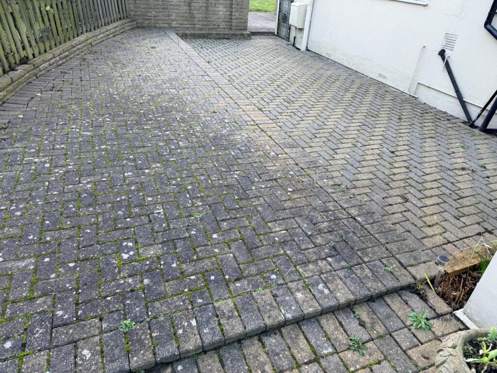 High Pressure Cleaning for Patio